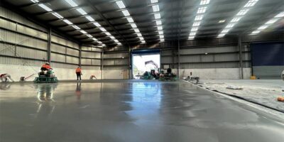 concrete warehouse floor finishing