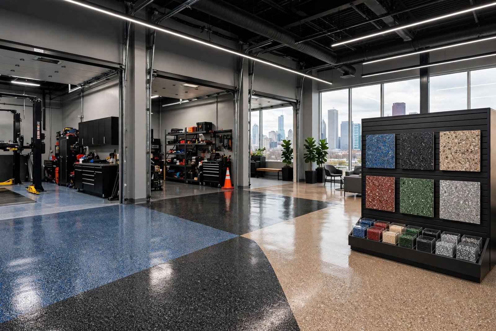 commercial garage showroom commercial garage showroom