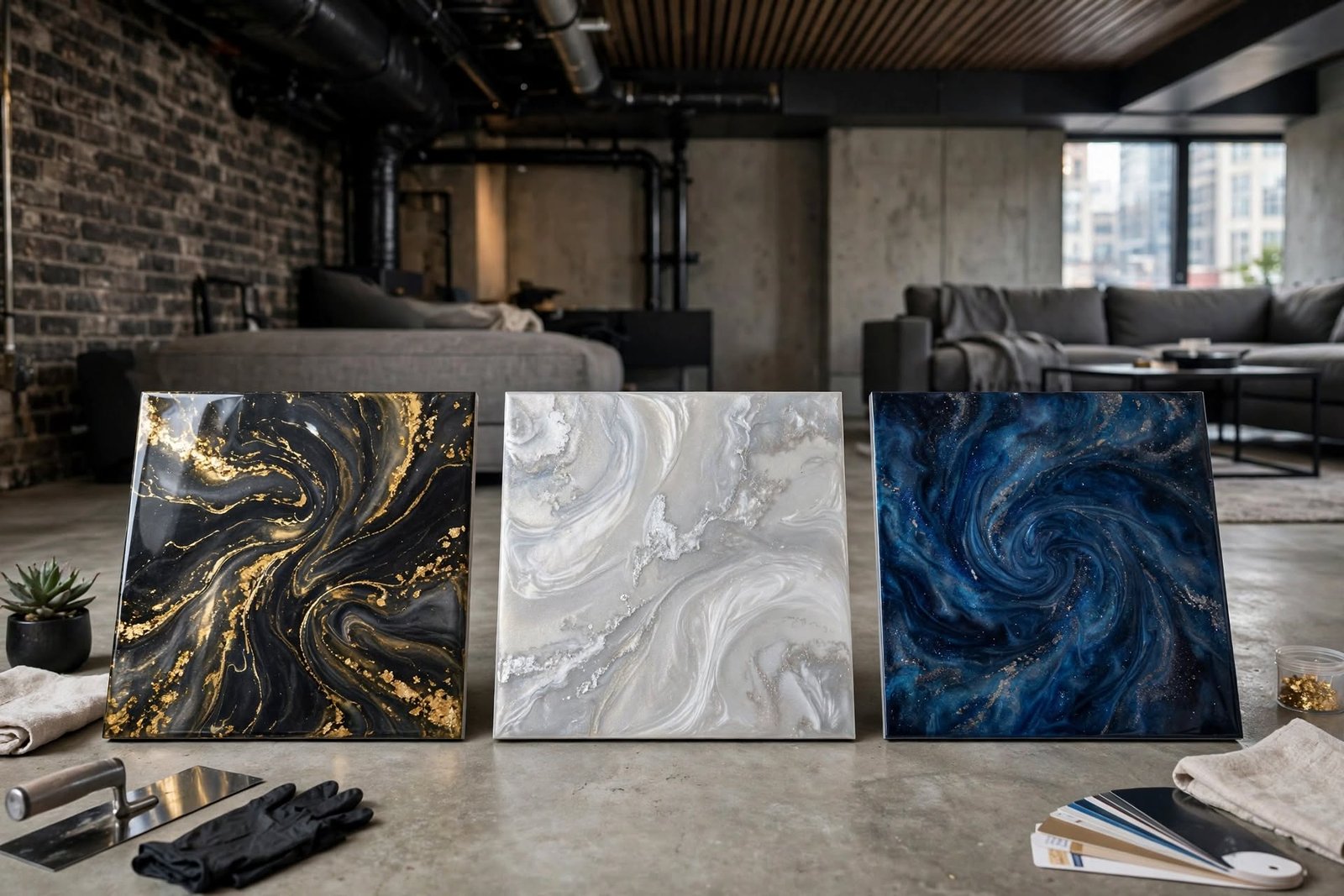 epoxy flooring samples